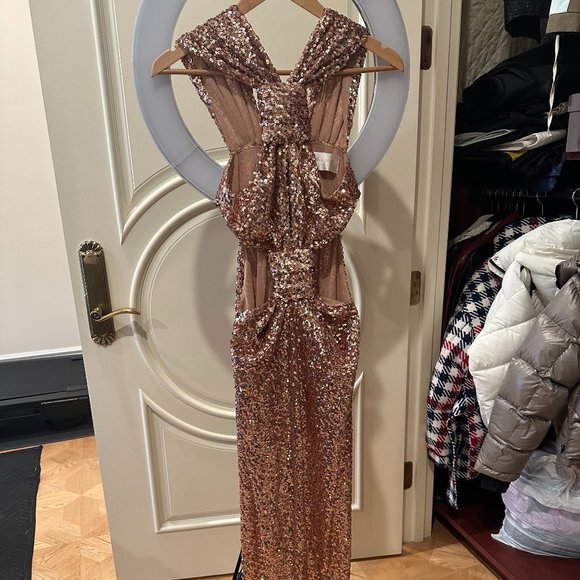 Bronx and Banco Sol Dress in Gold / XS - Picture 5 of 6